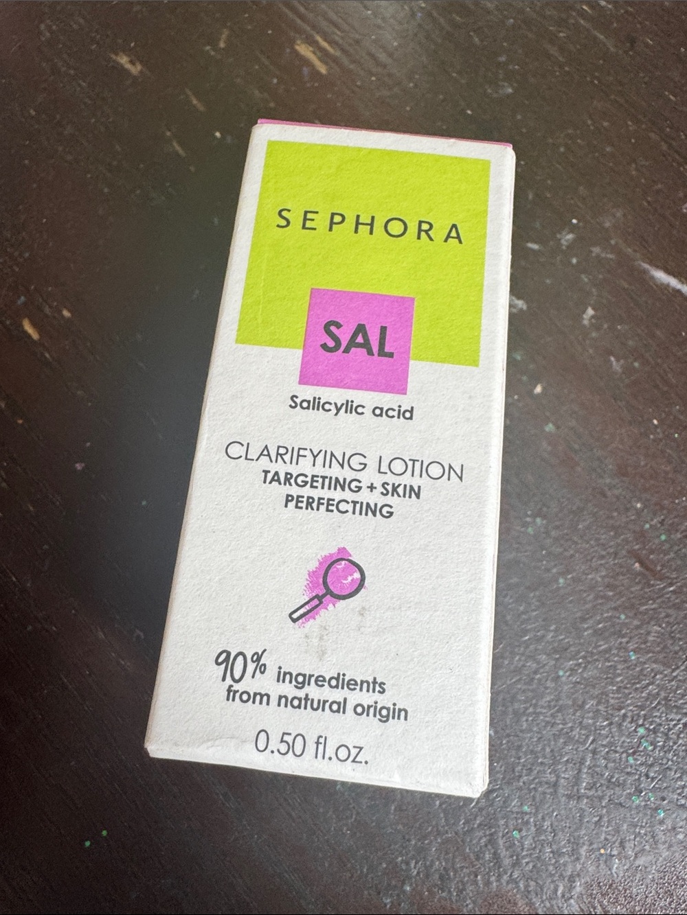 Sephora Clarifying Lotion Salicylic Acid — Pink & Lime Green